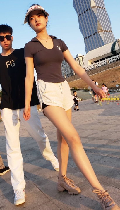 夕阳,短裤（14P），韩国街拍[RK·882xn]