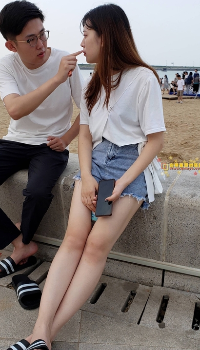 岸边三个妹子（16P），广州街拍[RK·067yf]