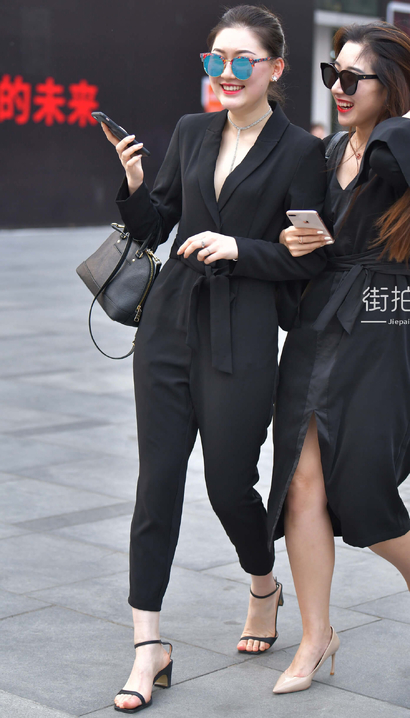 新时代职场干练女性~，街拍大师[RK·188dj]